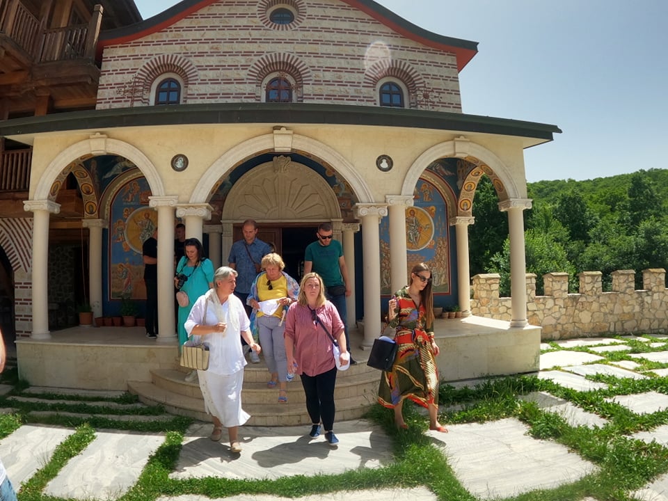 Visiting the Montenegrin monastery Visiting the Montenegrin monastery